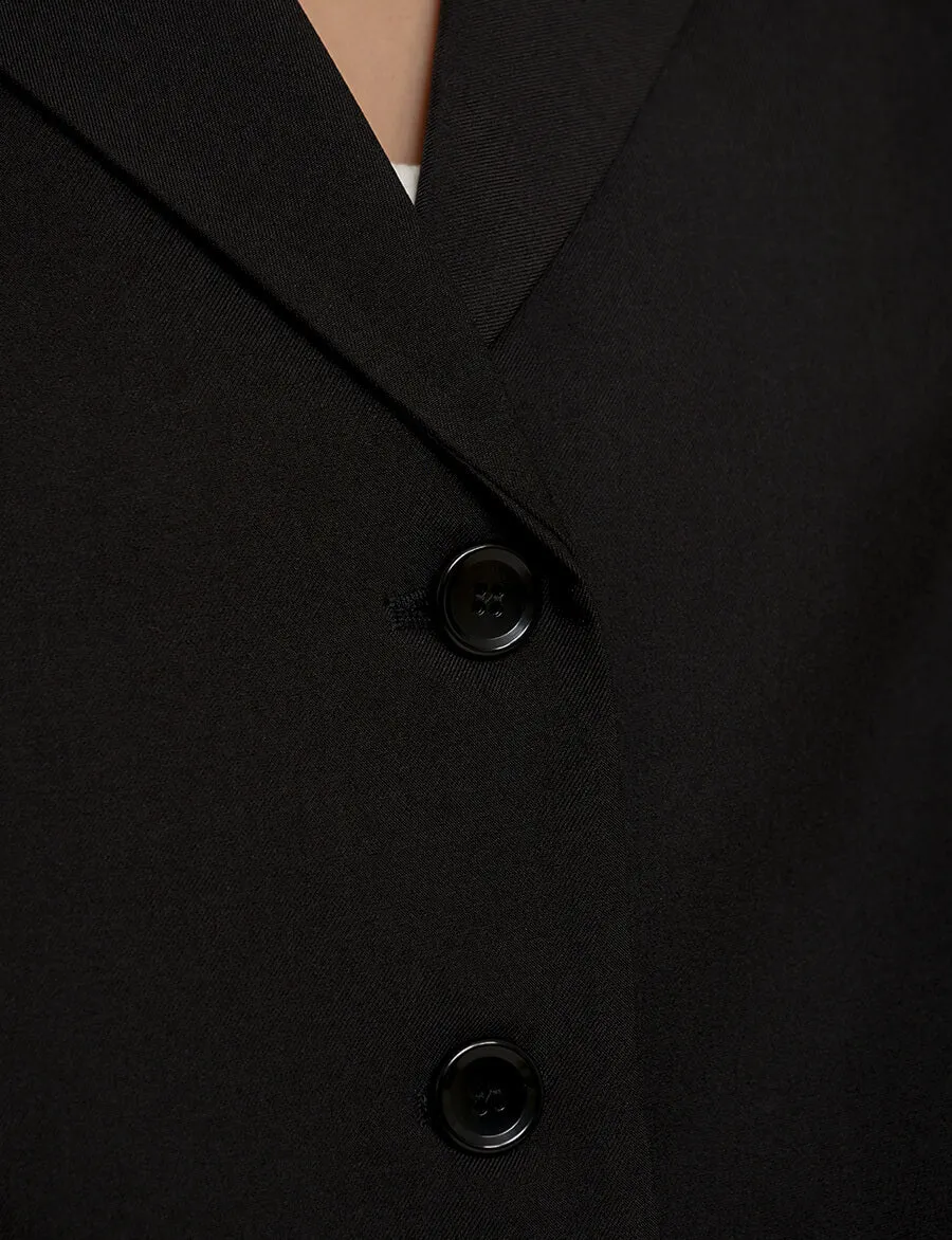 Black Short Suit Jacket