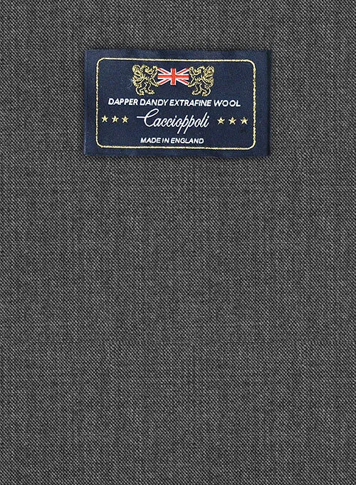 Caccioppoli Dapper Dandy Sancto Gray Wool Jacket