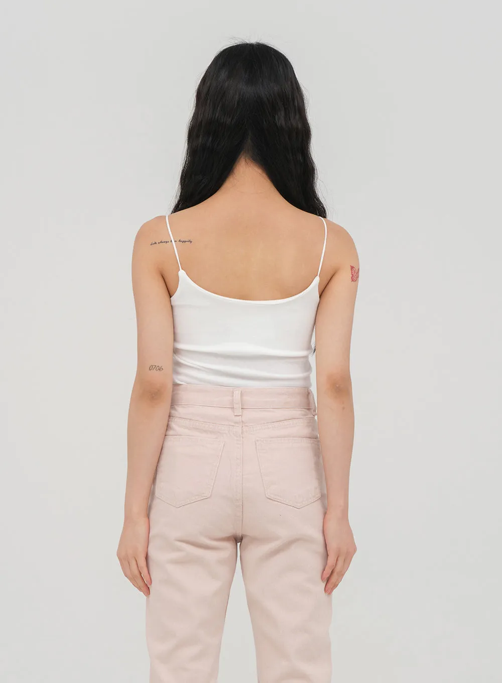 Cami with Padded Bra Attached K0302