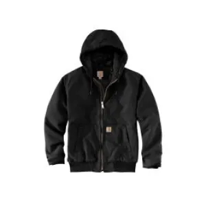 Carhartt&#x20;Work&#x20;Jacket&#x20;Duck&#x20;Active&#x20;Hooded&#x20;104050&#x20;-&#x20;Black