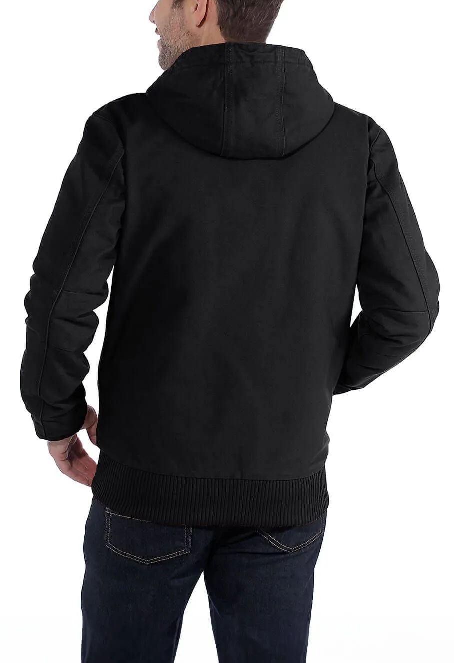 Carhartt&#x20;Work&#x20;Jacket&#x20;Duck&#x20;Active&#x20;Hooded&#x20;104050&#x20;-&#x20;Black