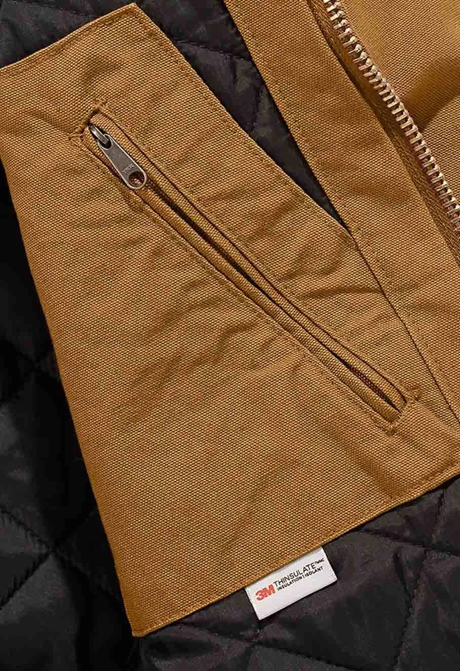 Carhartt&#x20;Work&#x20;Jacket&#x20;Duck&#x20;Active&#x20;Hooded&#x20;104050&#x20;-&#x20;Brown