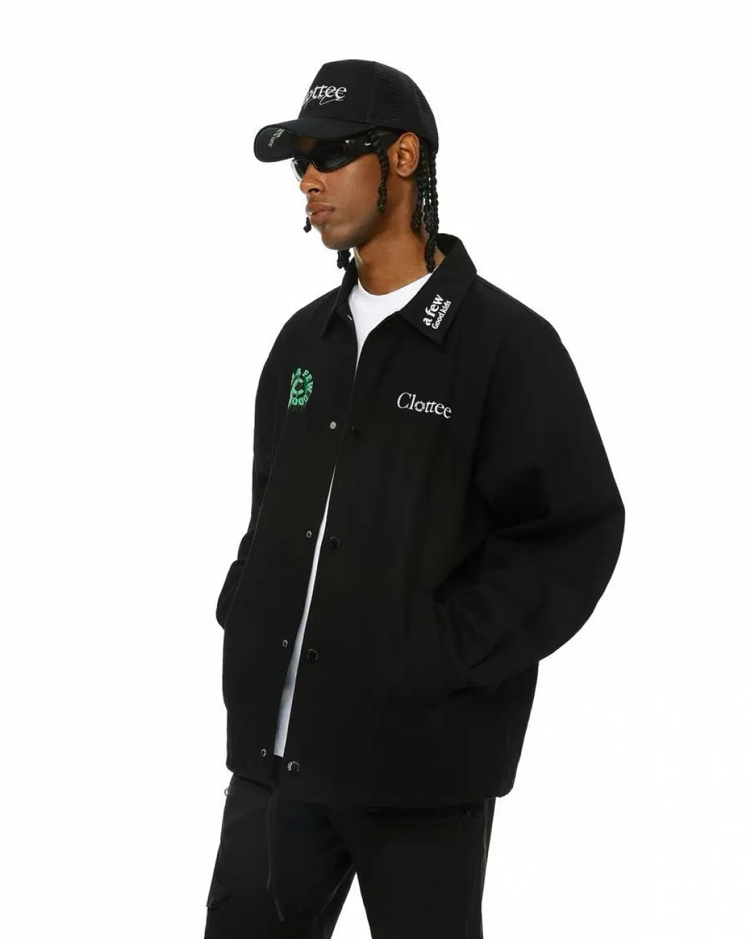 Clottee X A Few Good Kids Black Jacket