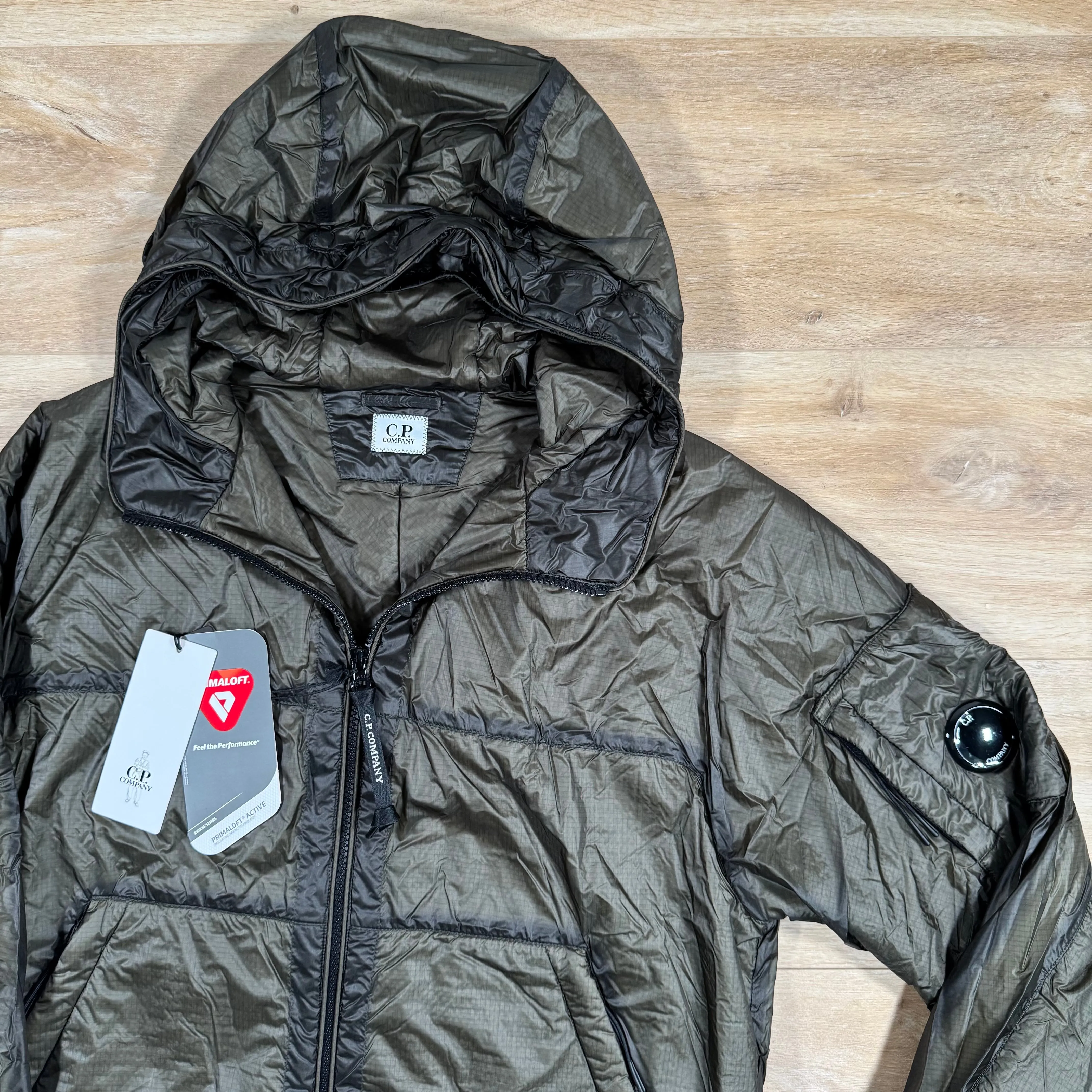C.P. Company Nada Shell Lens Jacket in Grape Leaf