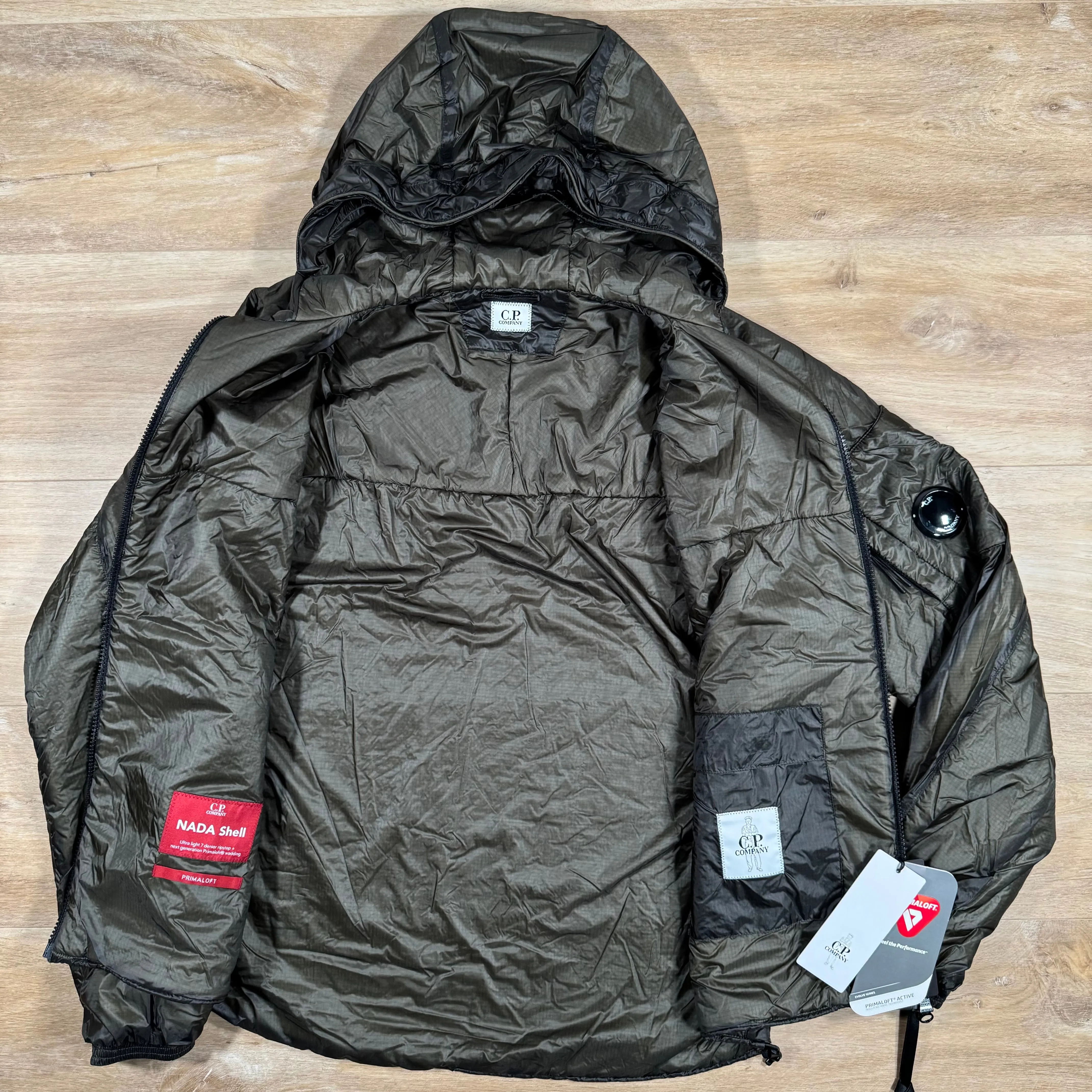 C.P. Company Nada Shell Lens Jacket in Grape Leaf