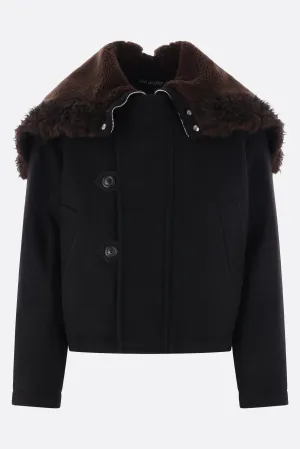 Duluth padded jacket in virgin wool
