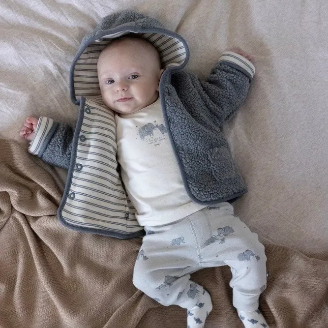 FOREVER BESTIE - Reversible Bouclé Teddy Jacket