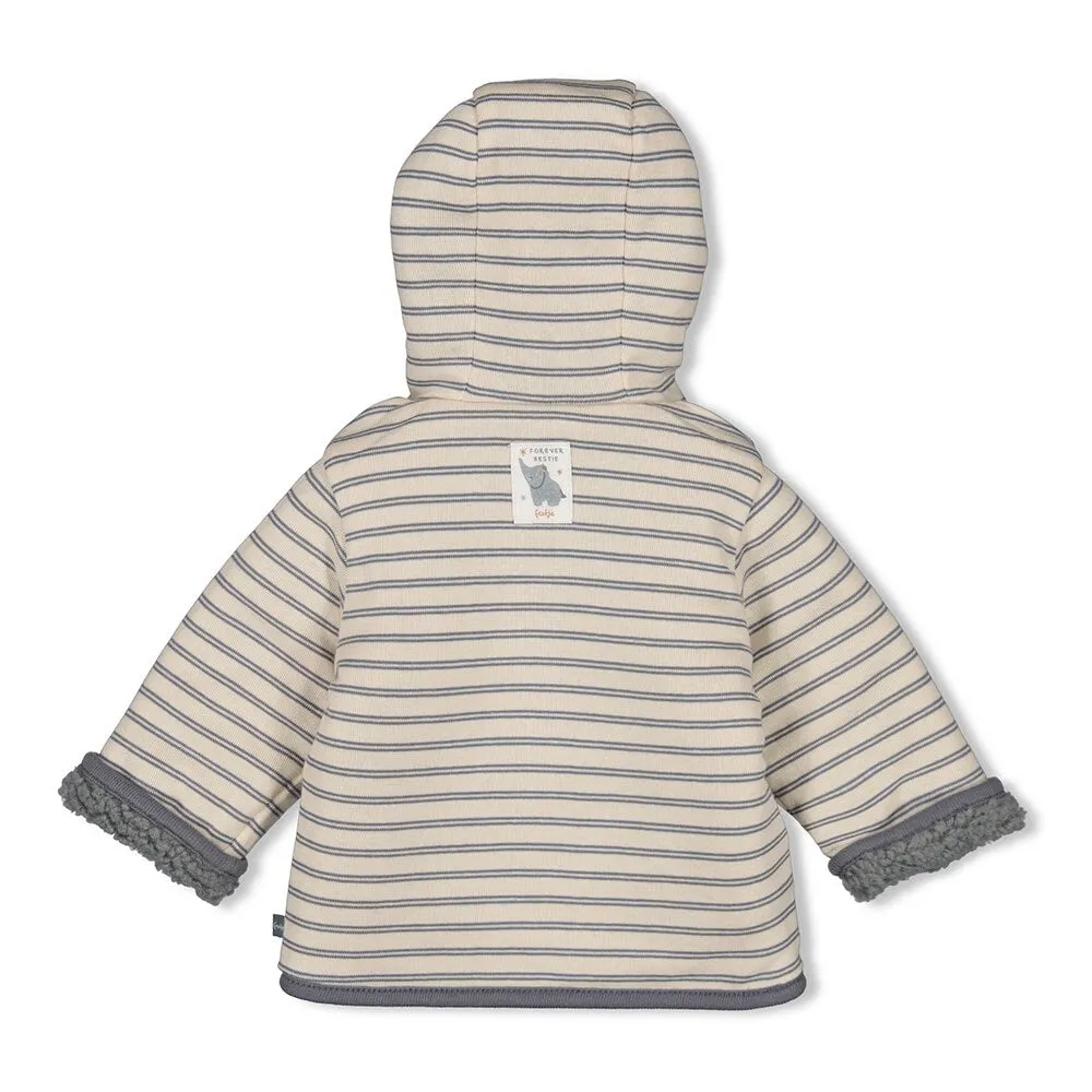 FOREVER BESTIE - Reversible Bouclé Teddy Jacket