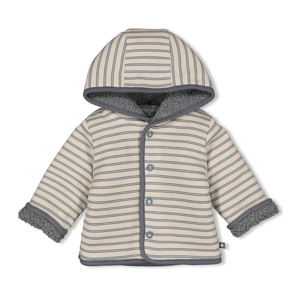 FOREVER BESTIE - Reversible Bouclé Teddy Jacket