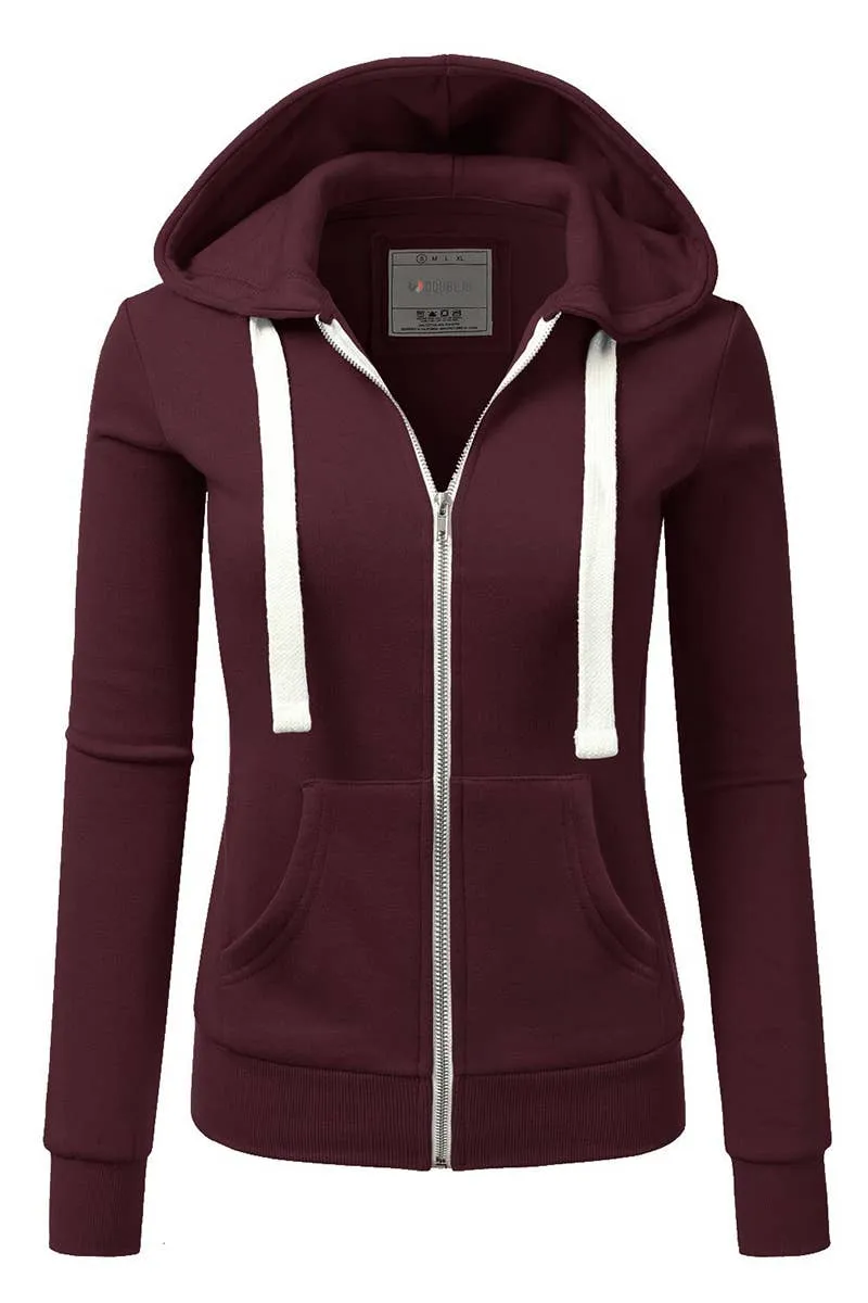Lightweight Thin Zip-Up Hoodie Jacket