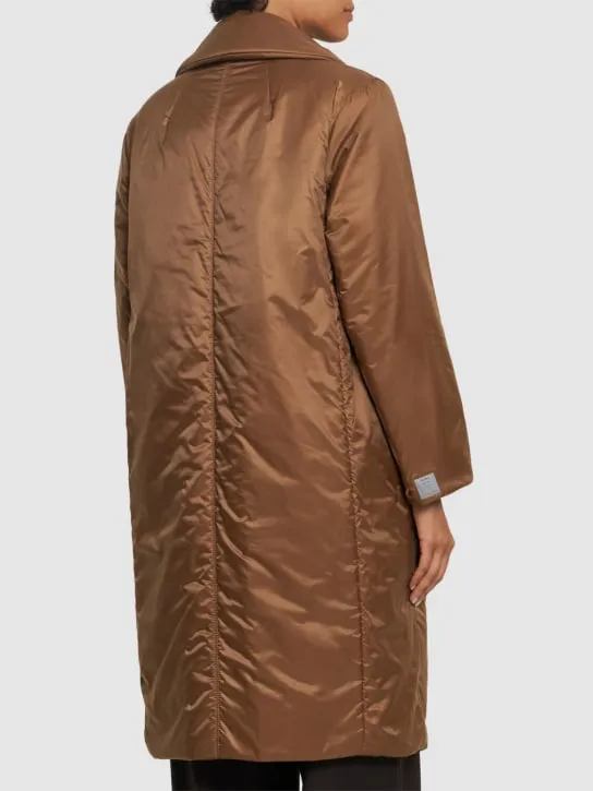 Max Mara   Greenco padded waterproof long jacket 