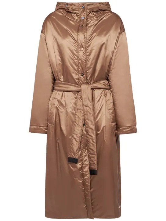 Max Mara   Greenpa padded waterproof long jacket 
