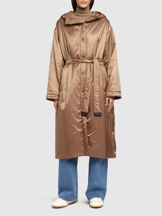 Max Mara   Greenpa padded waterproof long jacket 