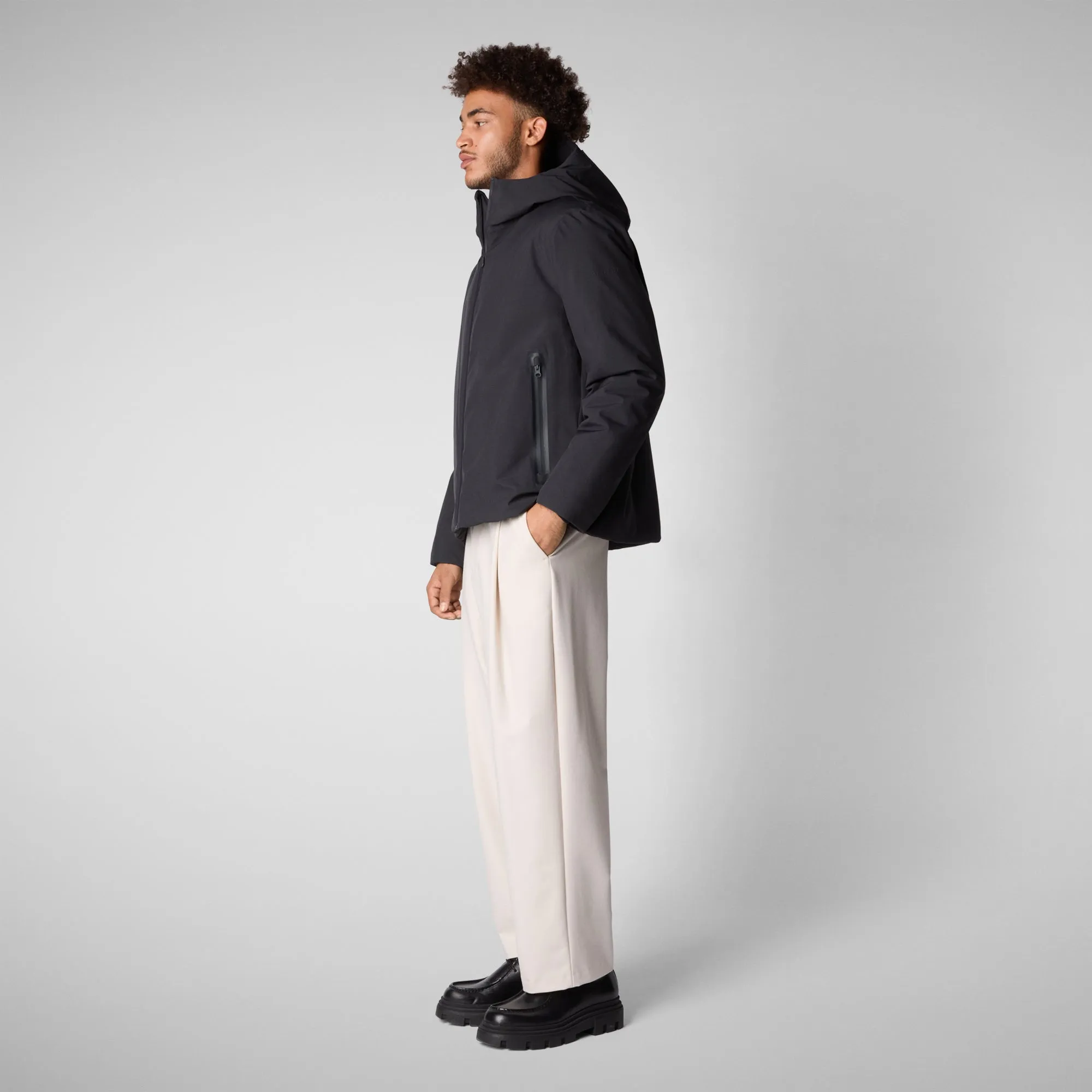 Men's jacket Flynn in blue black