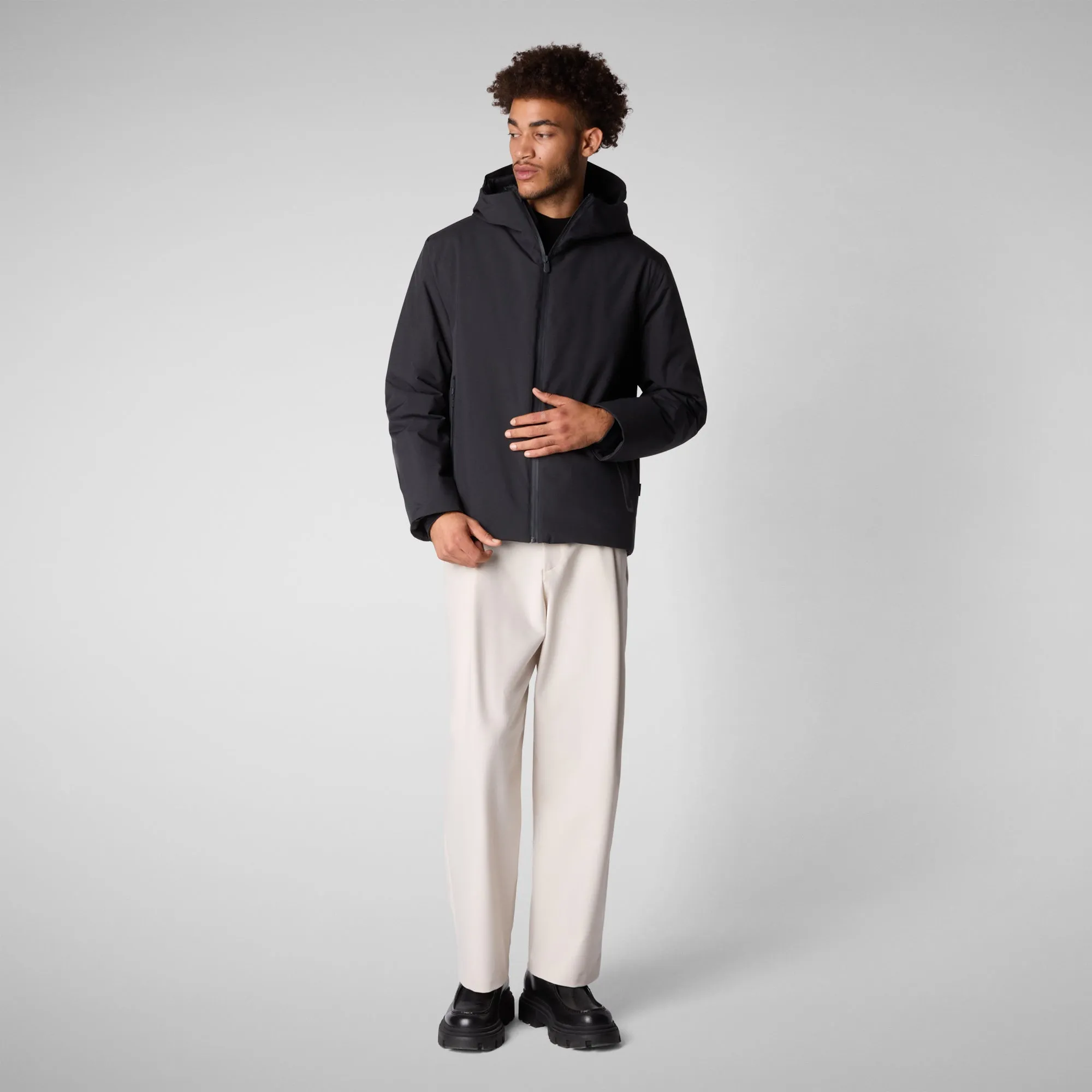 Men's jacket Flynn in blue black