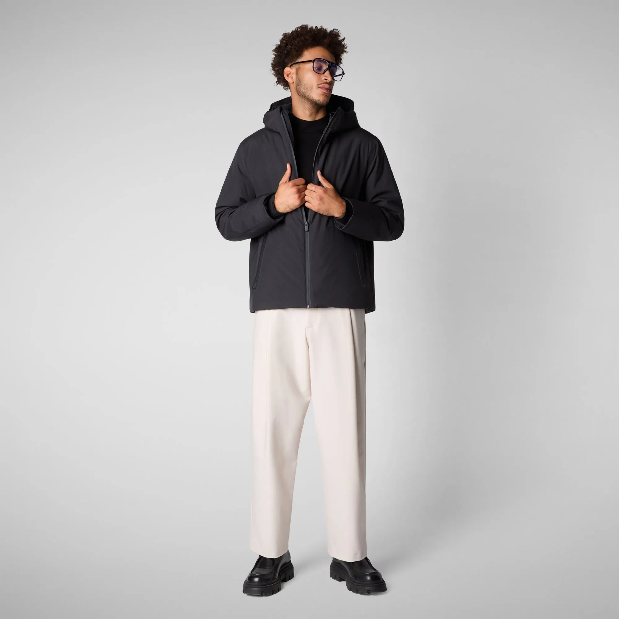 Men's jacket Flynn in blue black