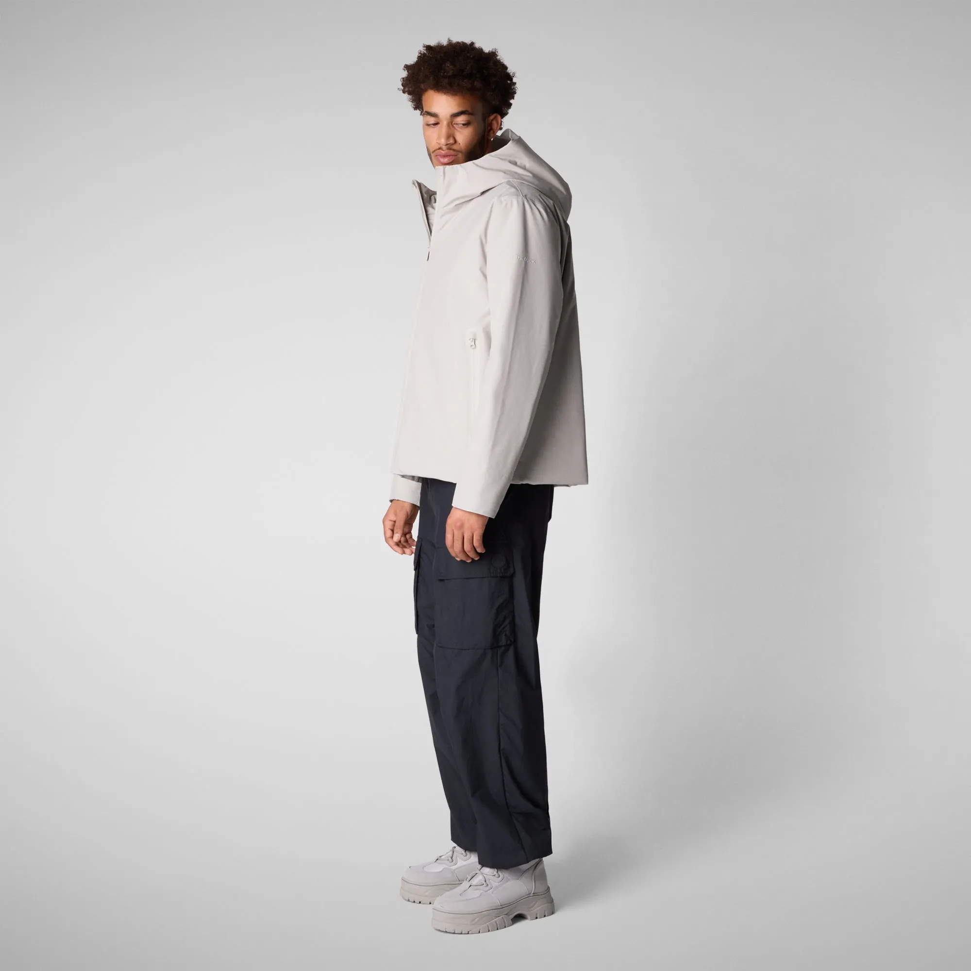 Men's  jacket Flynn in Rainy beige