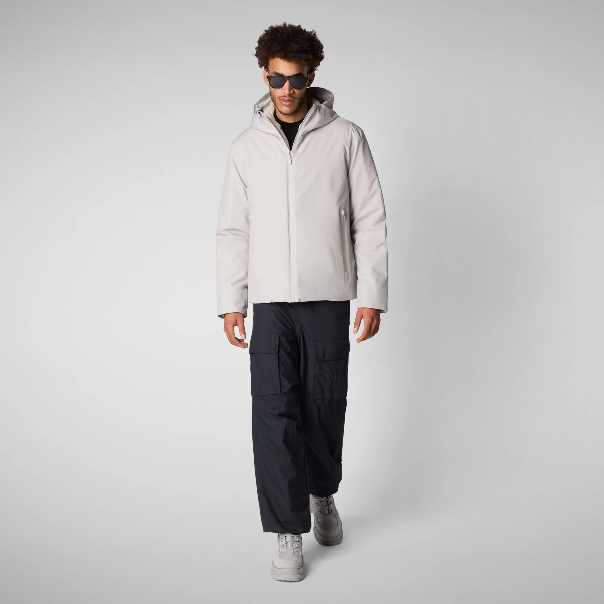 Men's  jacket Flynn in Rainy beige
