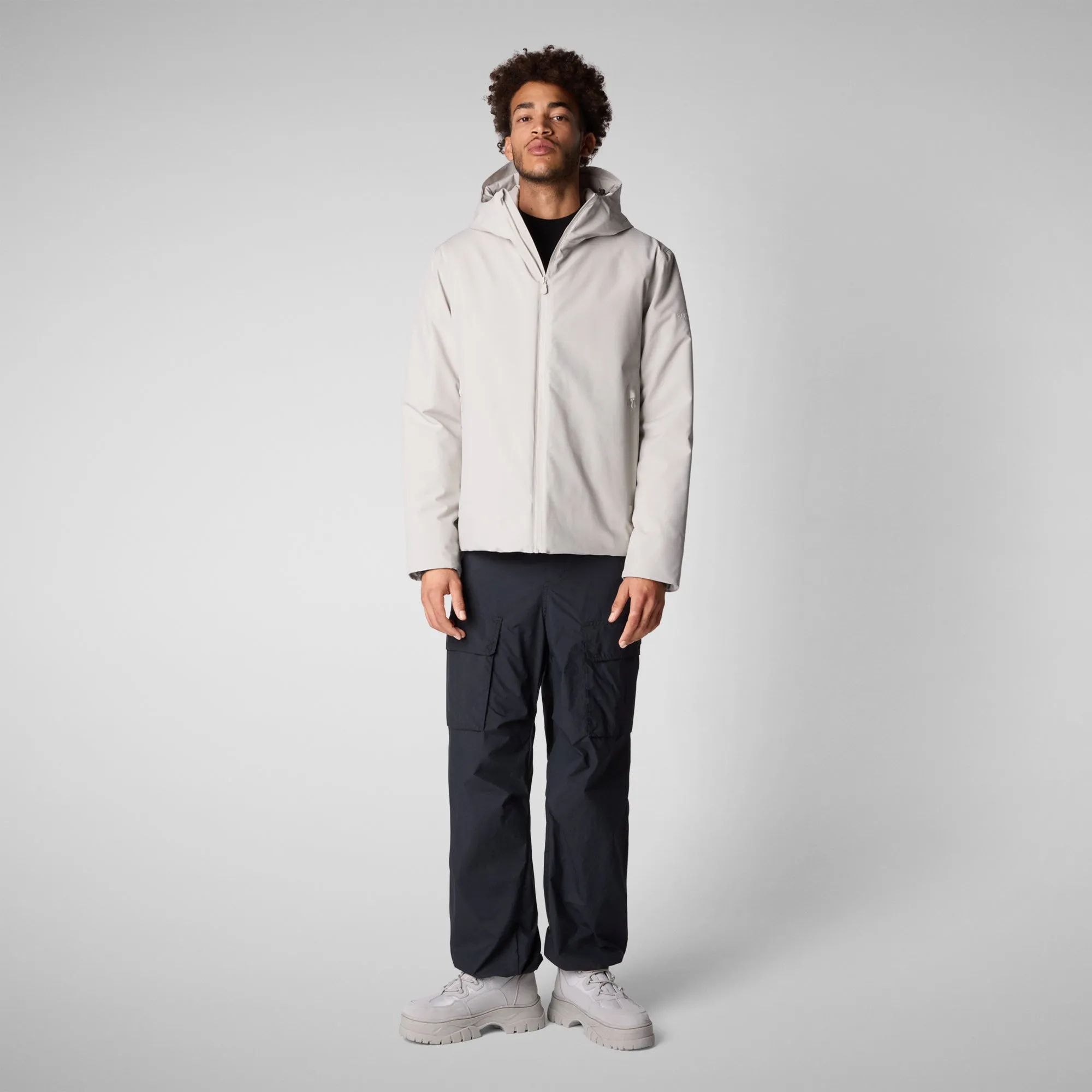 Men's  jacket Flynn in Rainy beige
