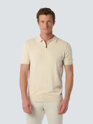 Modern Zip-Collar Polo – Timeless Style | Cement