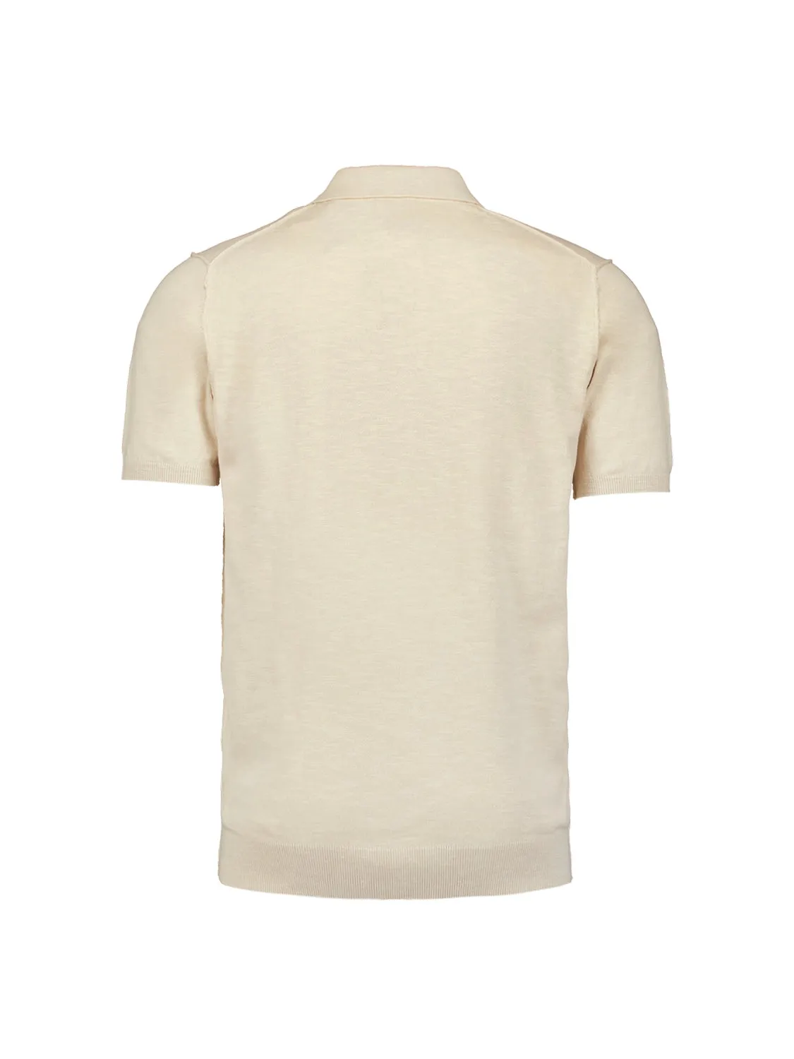 Modern Zip-Collar Polo – Timeless Style | Cement