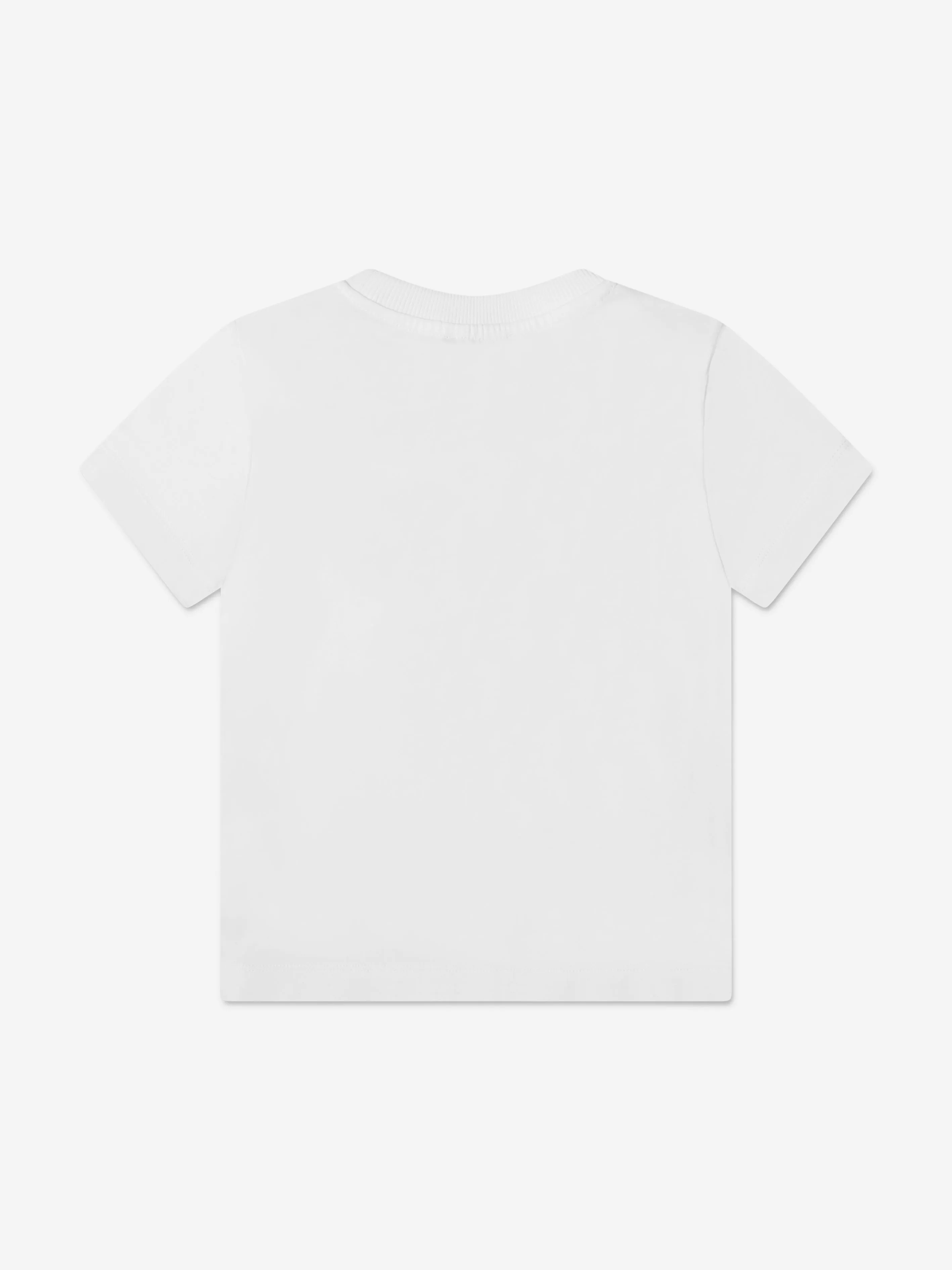 Moschino Boys Jacket Print T-Shirt in White