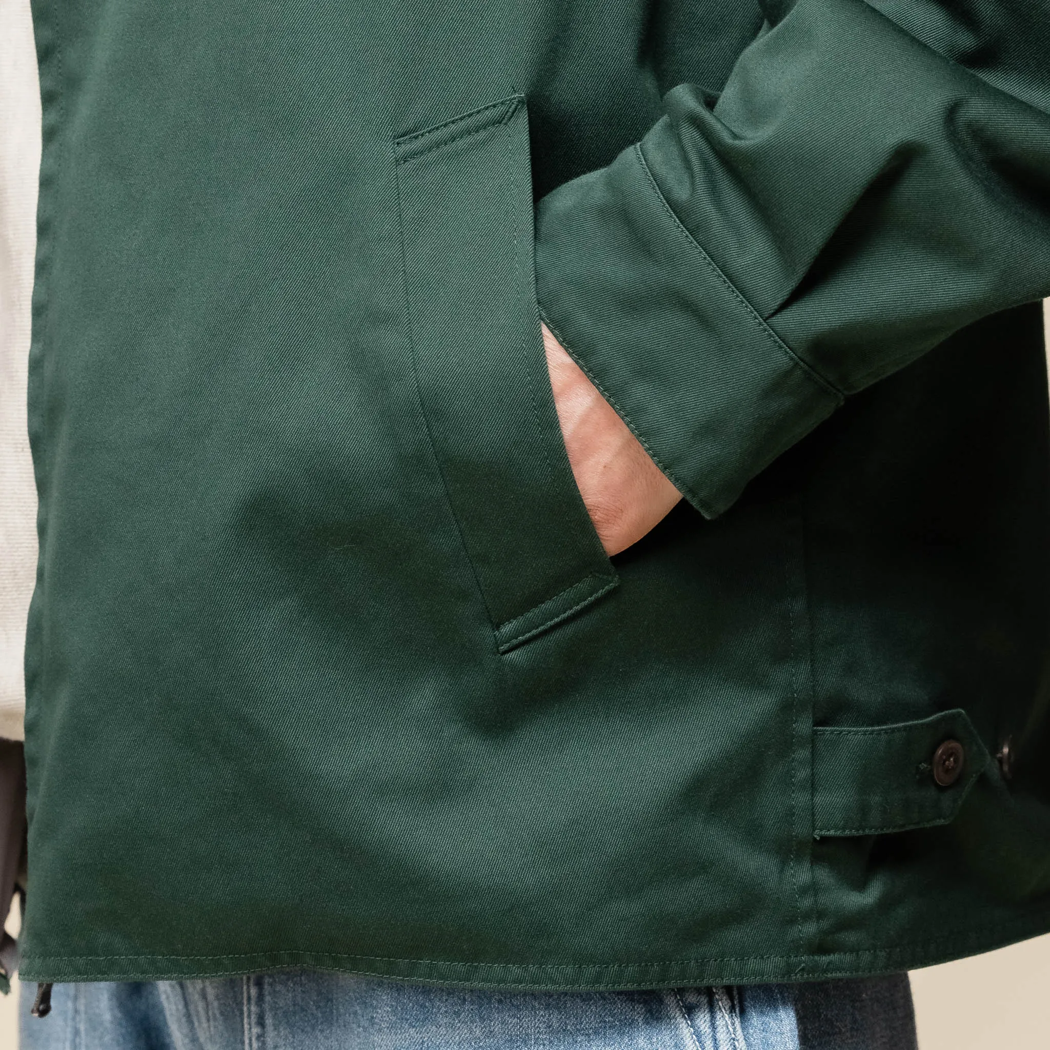 Nanamica - Gore-Tex Infinium Chino Crew Jacket - Green