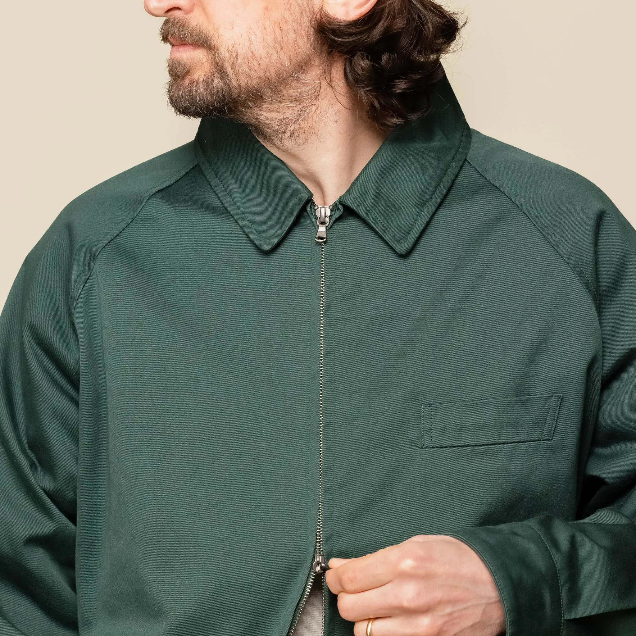 Nanamica - Gore-Tex Infinium Chino Crew Jacket - Green