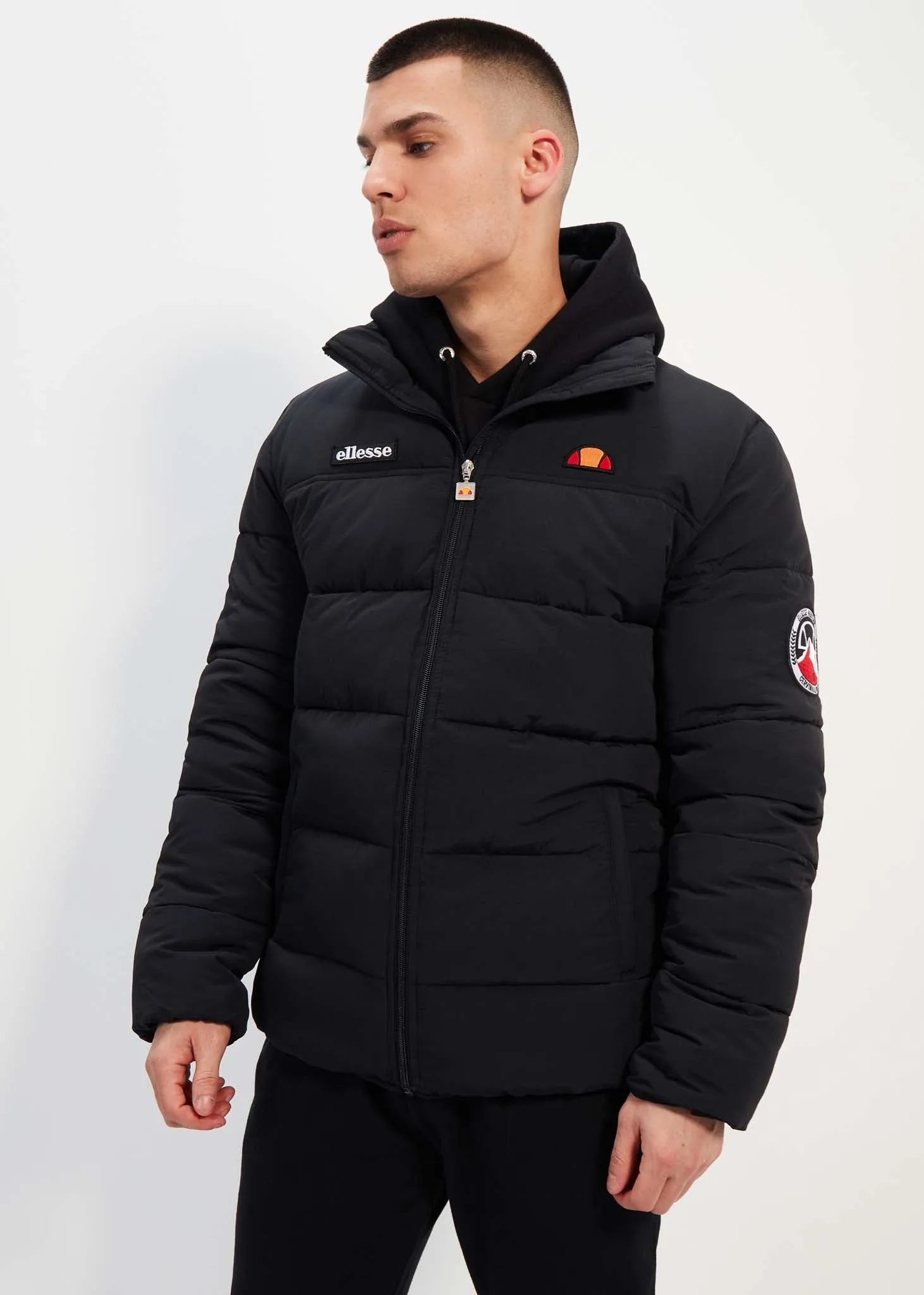 Nebula padded jacket - black