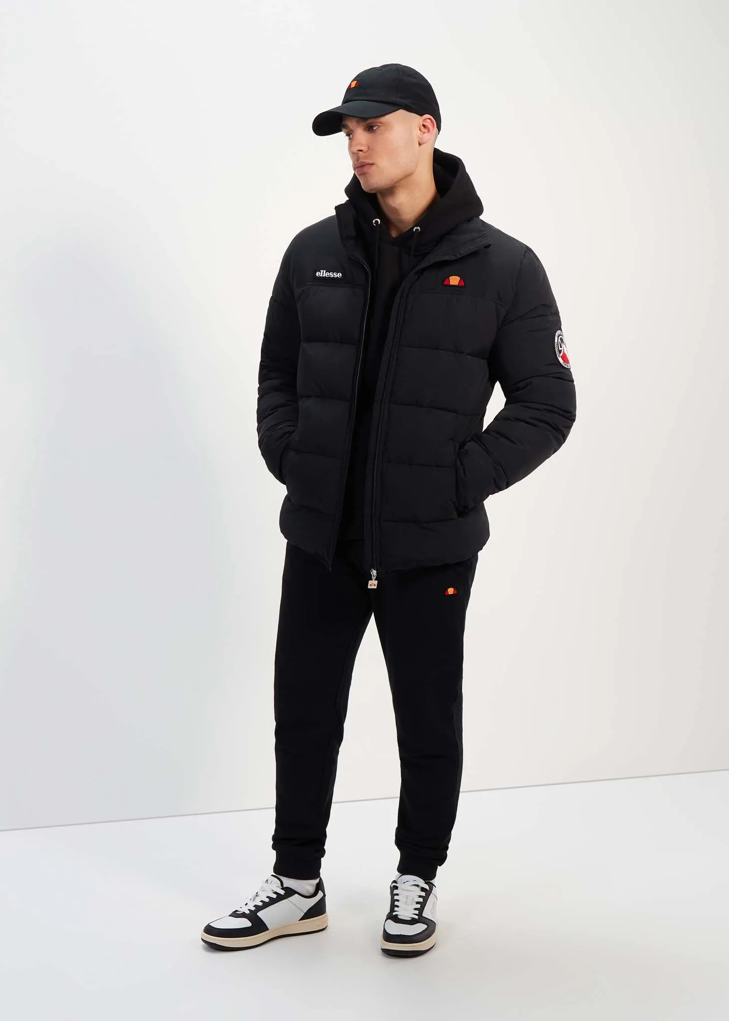 Nebula padded jacket - black