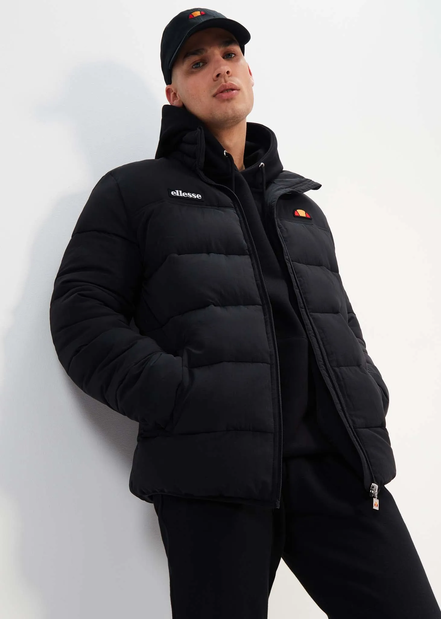 Nebula padded jacket - black