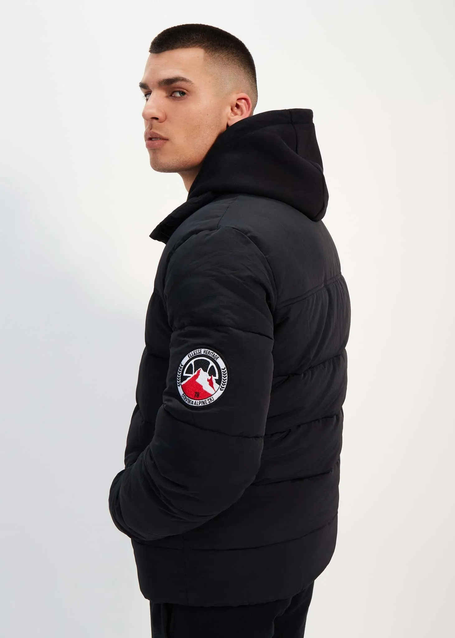 Nebula padded jacket - black