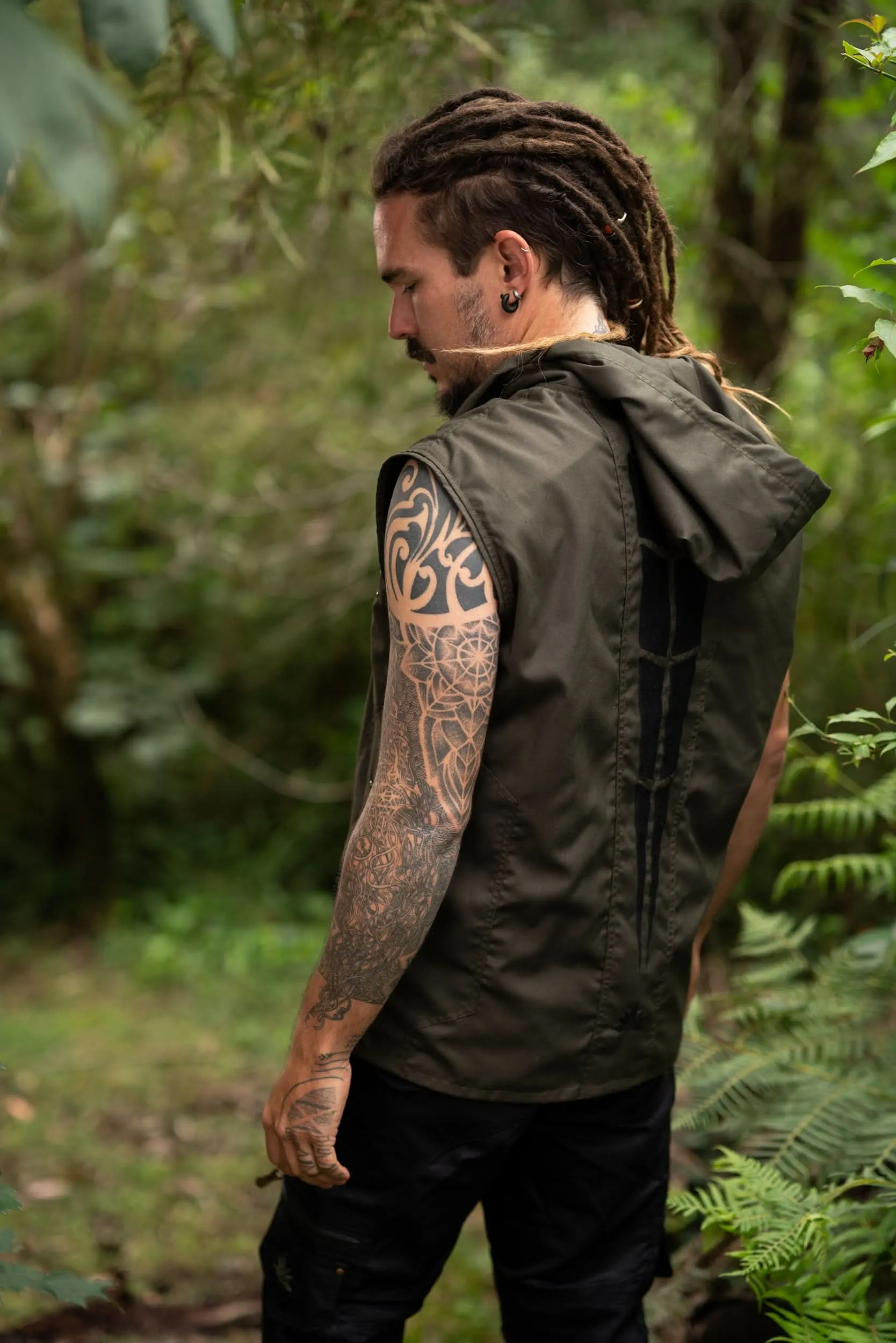 Pleiadian Vest - Olive