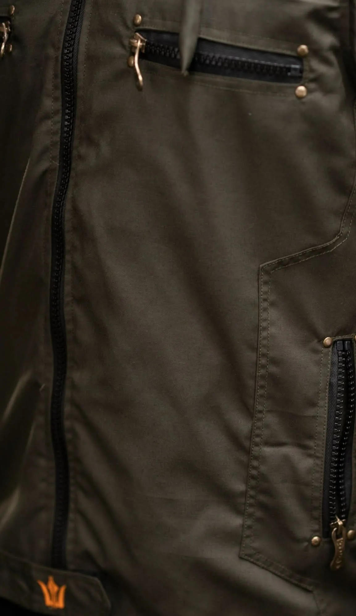 Pleiadian Vest - Olive