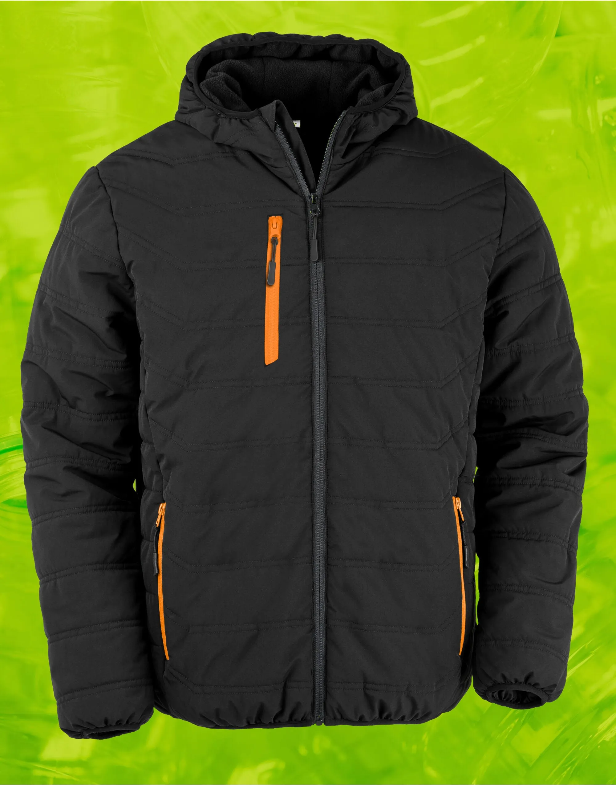 R240X Result Black Compass Padded Winter Jkt