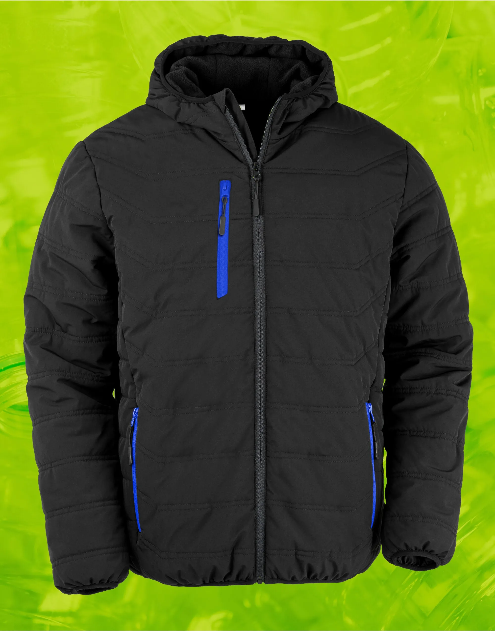R240X Result Black Compass Padded Winter Jkt