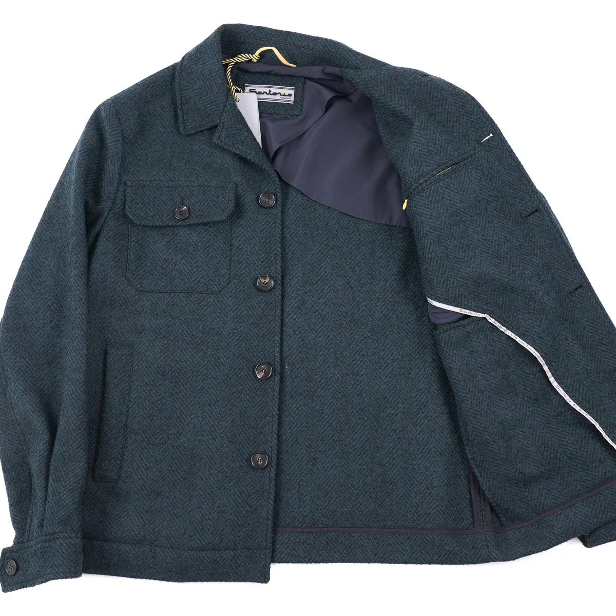 Sartorio Soft Wool Shirt-Jacket