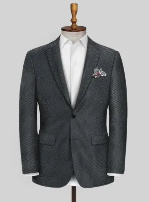 Scabal Londoner Abran Gray Wool Jacket