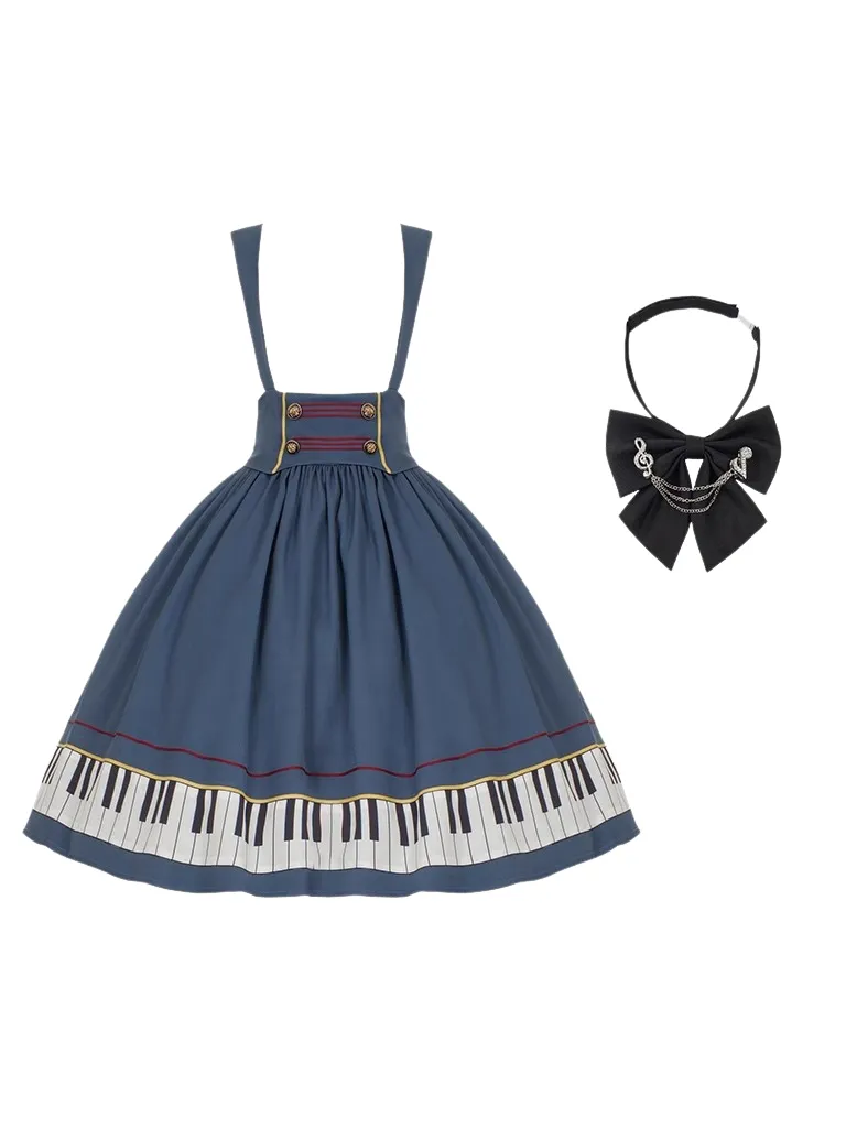 skirt   tie supp piano short Elegant ribbon design pendant   jacket