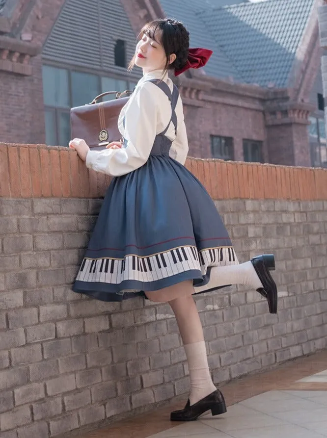 skirt   tie supp piano short Elegant ribbon design pendant   jacket