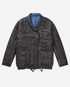 Timothie Reversible Jacket Black / Blue