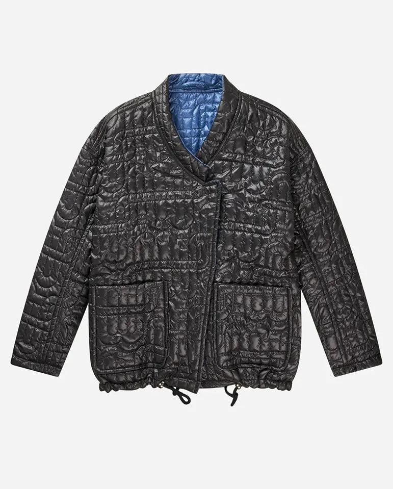 Timothie Reversible Jacket Black / Blue