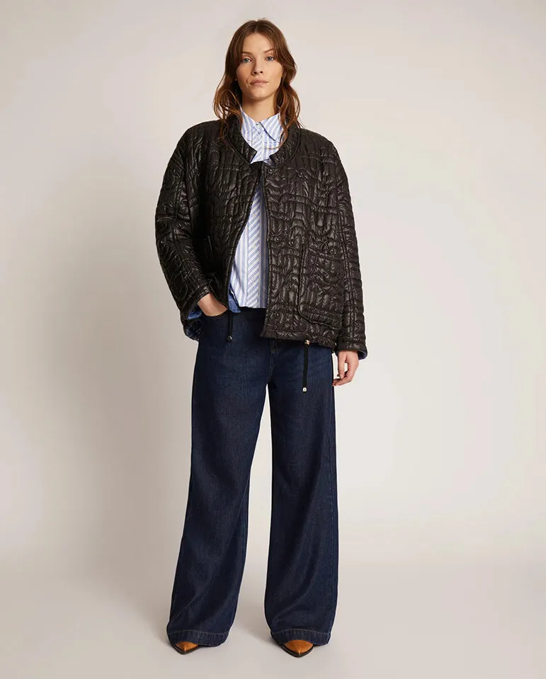 Timothie Reversible Jacket Black / Blue