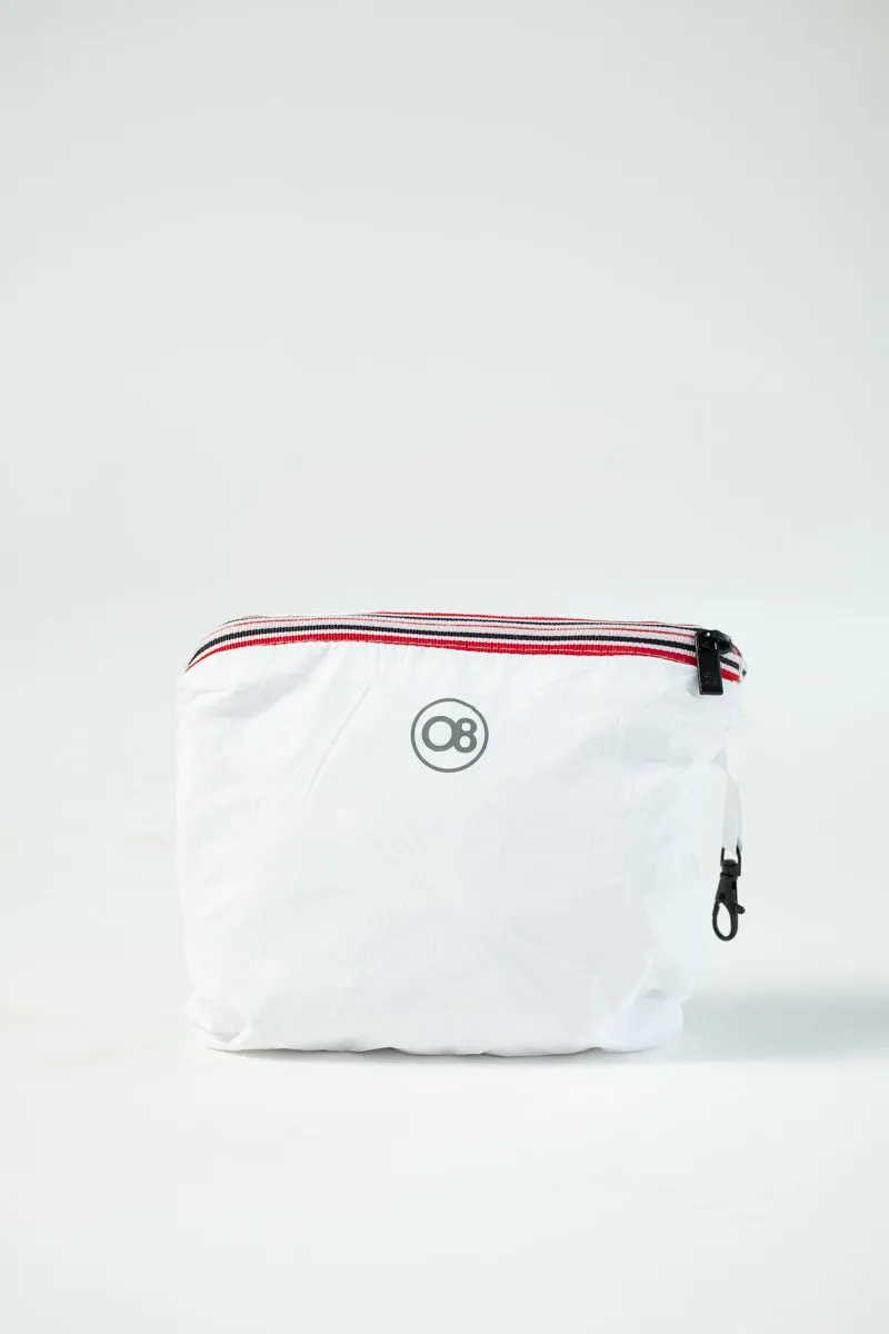 Unisex Packable Jacket in White