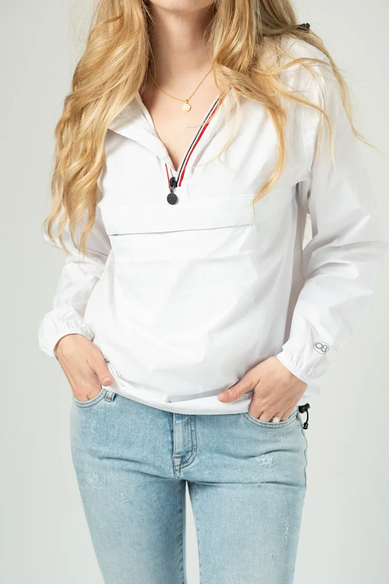 Unisex Packable Jacket in White