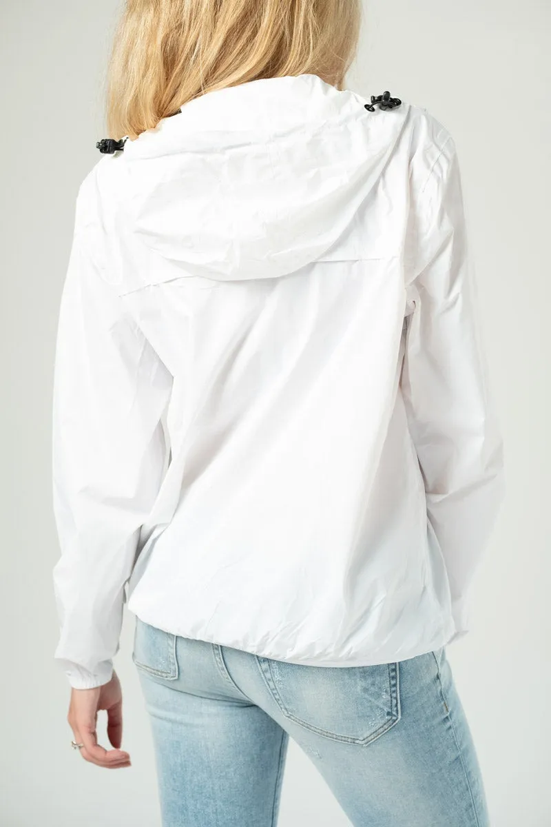 Unisex Packable Jacket in White